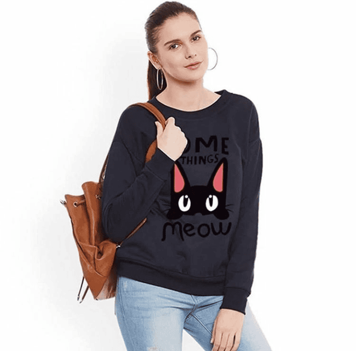 Some Thing Meow Funky Sweatshirt Some Thing Meow Funky Sweatshirt